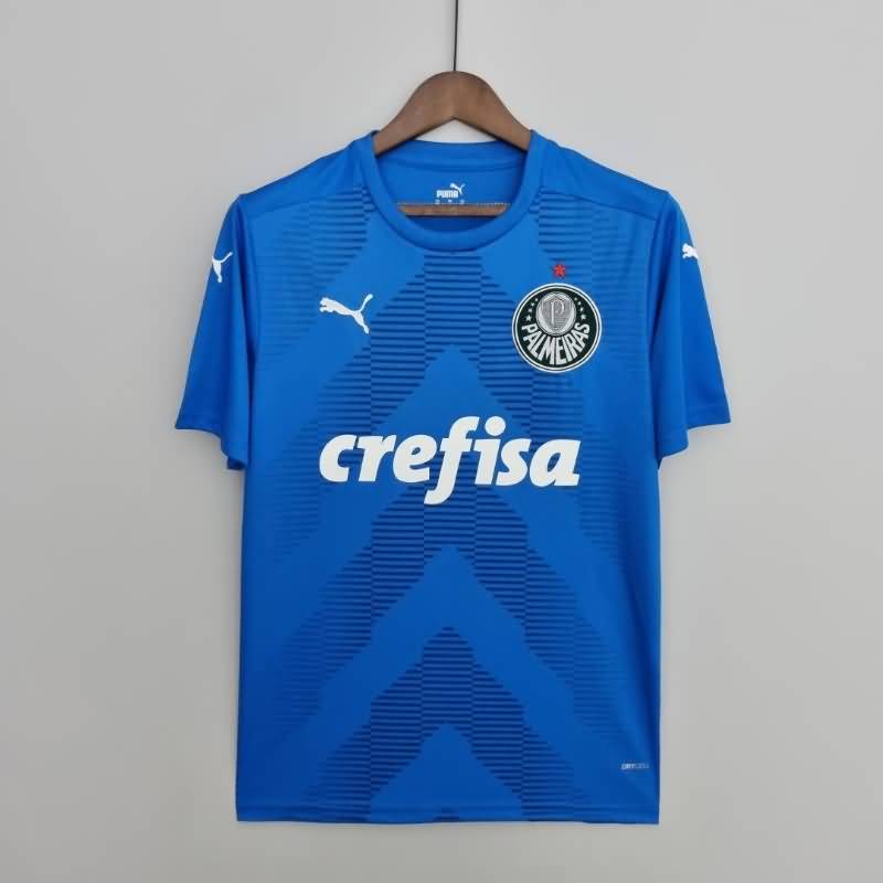 Palmeiras Soccer Jersey Goalkeeper Blue Replica 2022