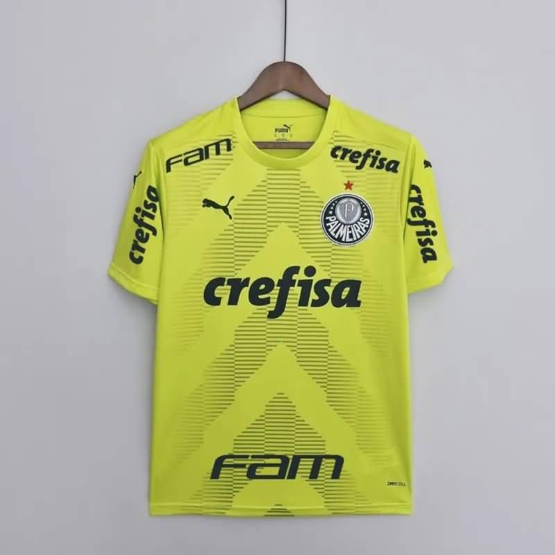 Palmeiras Soccer Jersey Goalkeeper Green Sponsor Replica 2022