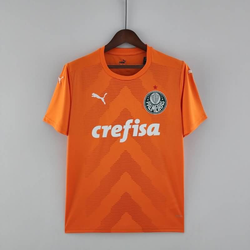 Palmeiras Soccer Jersey Goalkeeper Orange Replica 2022