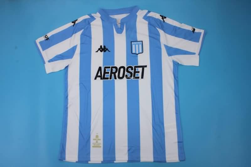 Racing Soccer Jersey Home Replica 2022