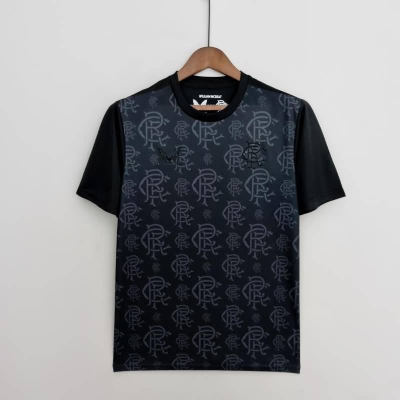 Rangers Soccer Jersey Black Replica 22/23
