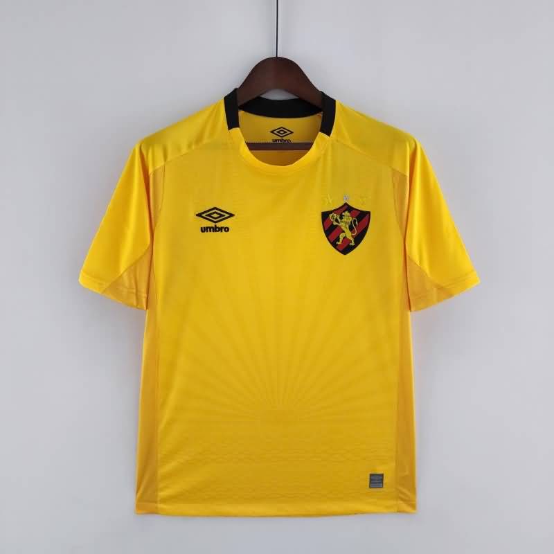 Recife Soccer Jersey Goalkeeper Yellow Replica 22/23