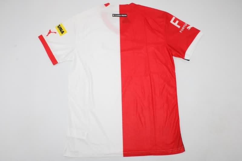SK Slavia Praha Soccer Jersey Home Replica 22/23