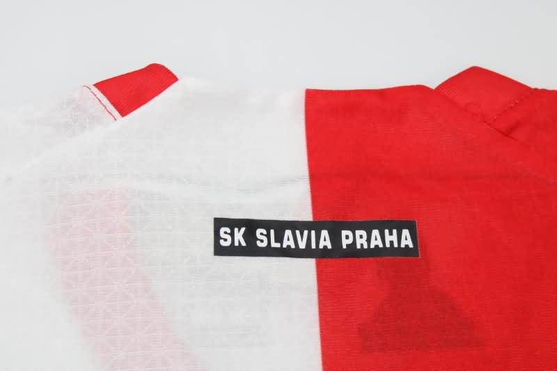 SK Slavia Praha Soccer Jersey Home Replica 22/23