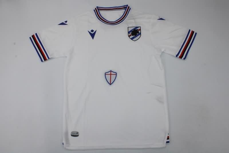 Sampdoria Soccer Jersey Away Replica 22/23