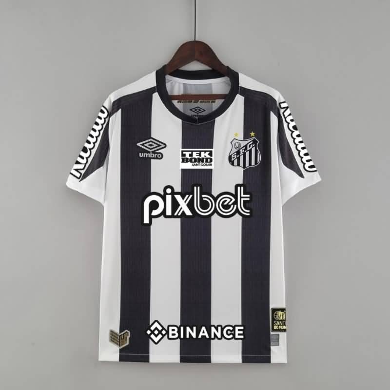 Santos Soccer Jersey Away With Sponsers Replica 2022