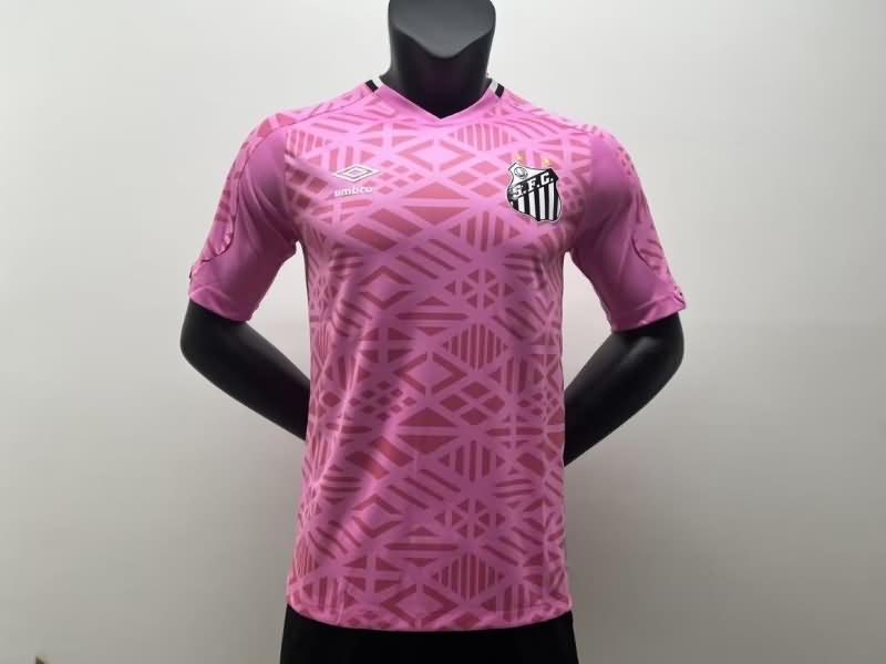 Santos Soccer Jersey Pink Replica 2022
