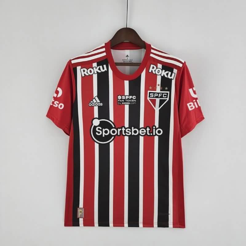 Sao Paulo Soccer Jersey Away Sponsers Replica 2022