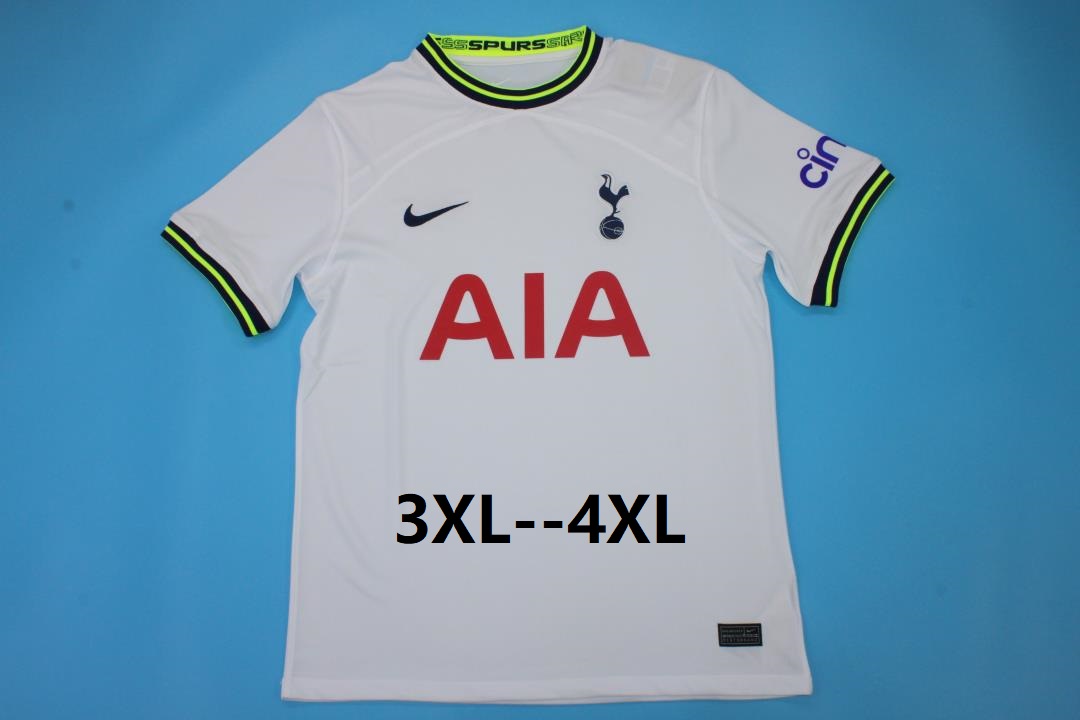 Tottenham Hotspur Soccer Jersey (Big Size) Home Replica 22/23