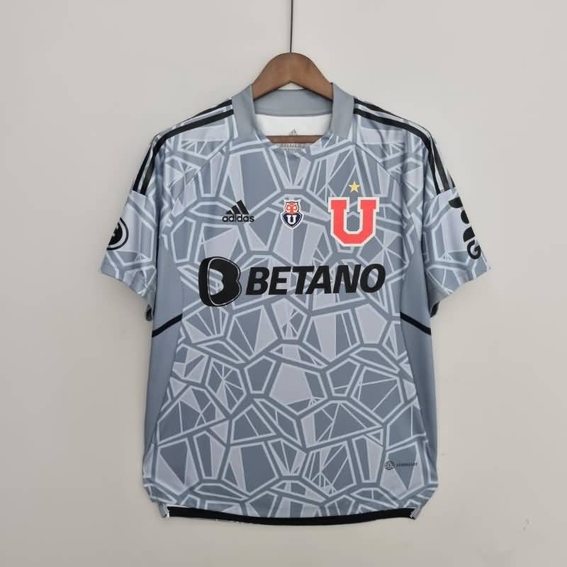 Universidad Chile Soccer Jersey Goalkeeper Gery Replica 2022