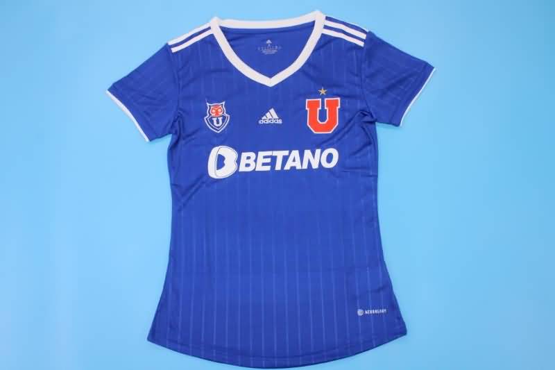 Universidad Chile Soccer Jersey Home Women Replica 2022