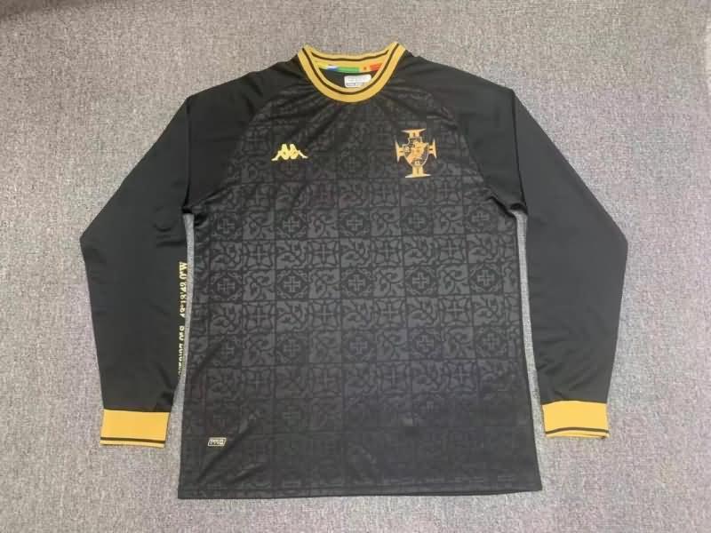 Vasco Da Gama Soccer Jersey Goalkeeper Black Long Sleeve Replica 22/23