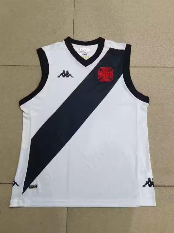 Vasco Da Gama Soccer Jersey White Vest Replica 22/23