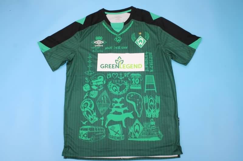 Werder Bremen Soccer Jersey Green Replica 22/23
