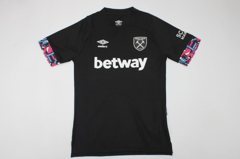 West Ham Soccer Jersey Away Replica 22/23