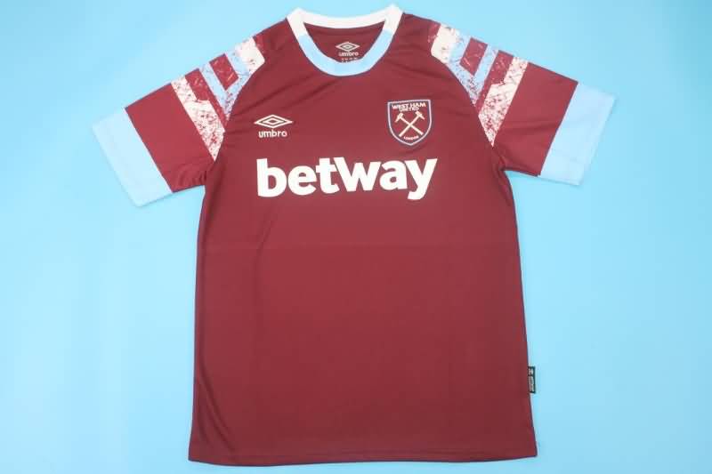 West Ham Soccer Jersey Home Replica 2022