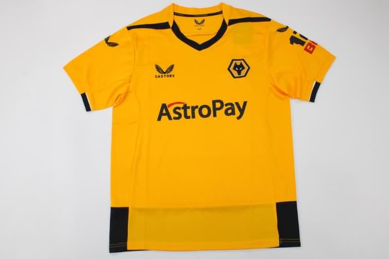 Wolves Soccer Jersey Home Replica 22/23