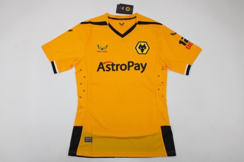 Wolves Soccer Jersey Home (Player) 22/23