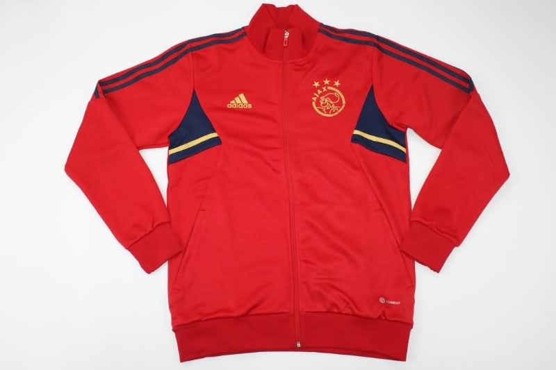 Ajax Soccer Jacket Red Replica 22/23