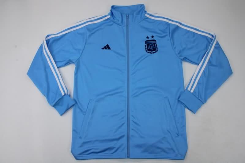 Argentina Soccer Jacket 02 Blue Replica 2022