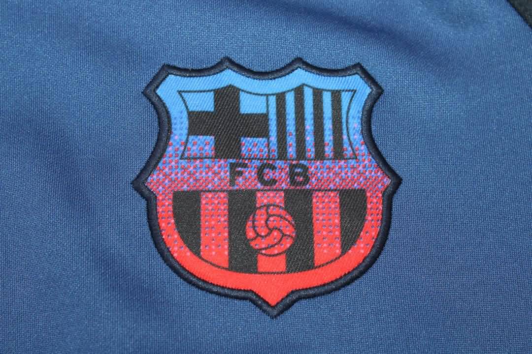Barcelona Soccer Jacket Dark Blue Replica 22/23