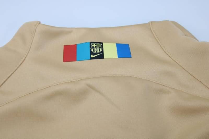 Barcelona Soccer Jacket Gold Replica 22/23
