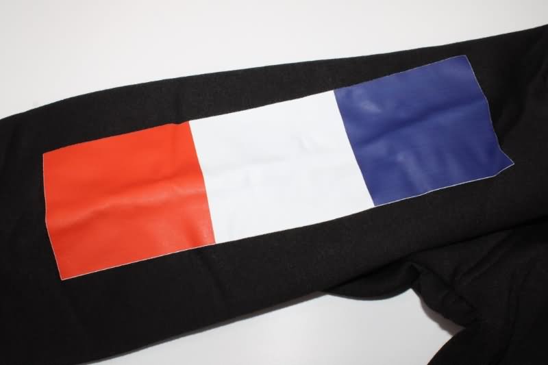 France Soccer Hoodie Black Replica 2022