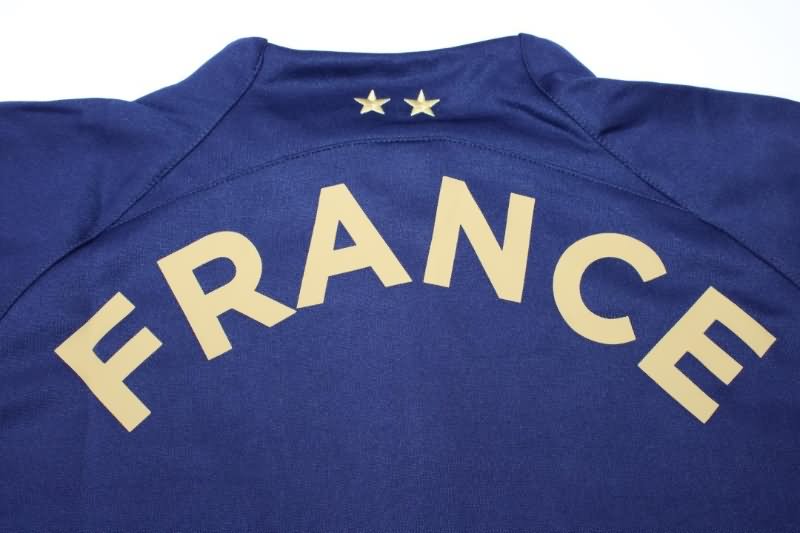 France Soccer Jacket Dark Blue Replica 2022