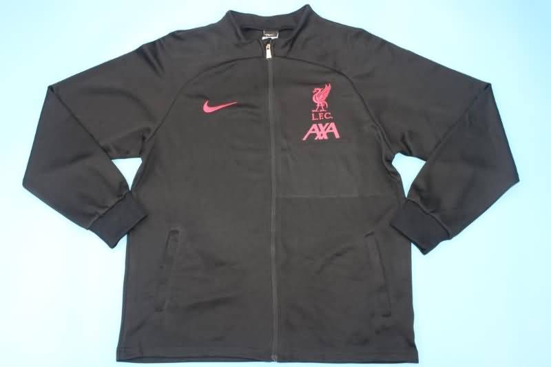 Liverpool Soccer Jacket Black Replica 22/23