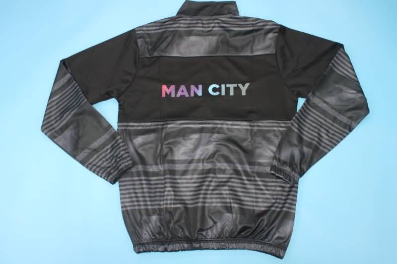 Manchester City Soccer Jacket Grey Replica 22/23