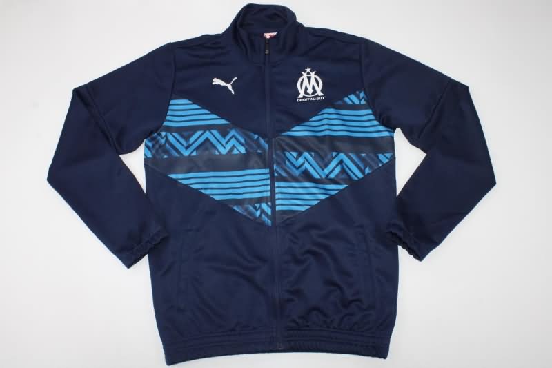 Marseilles Soccer Jacket 02 Dark Blue Replica 22/23