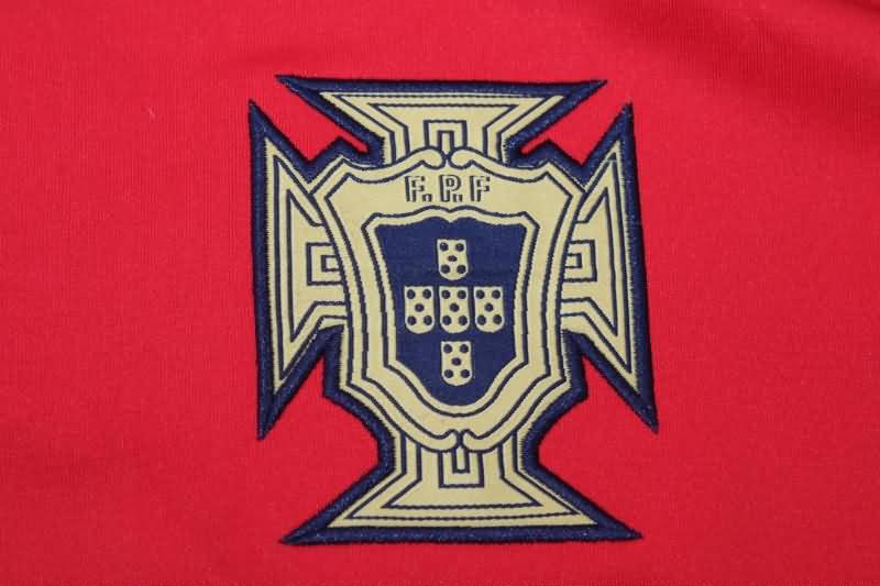 Portugal Soccer Jacket Black Replica 2022