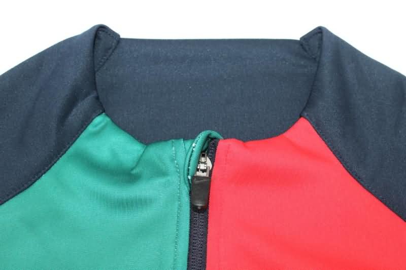 Portugal Soccer Jacket Black Replica 2022
