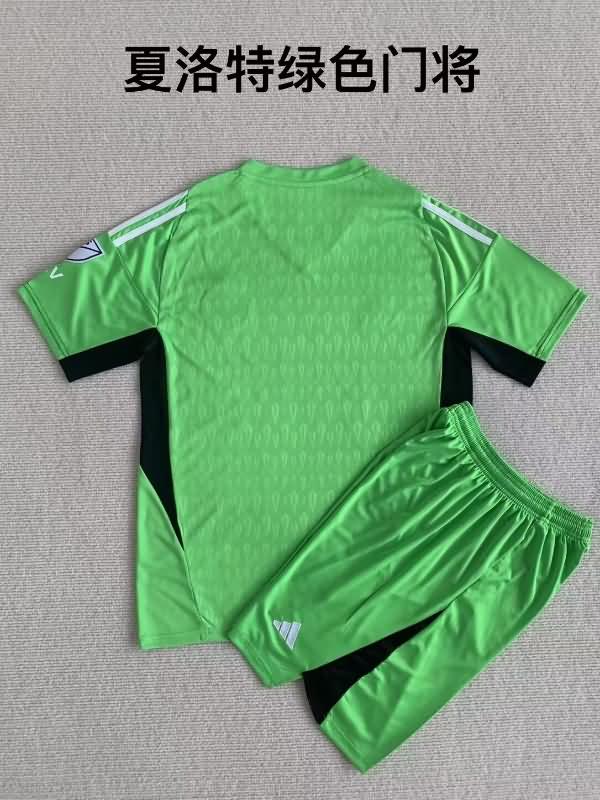 Kids Chapecoense Soccer Jersey Goalkeeper Green Replica 2023
