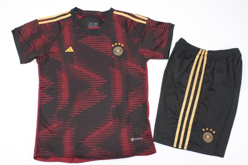Kids Germany Soccer Jersey Away Replica 2022