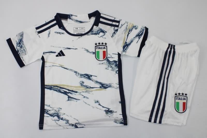 Kids Italy Soccer Jersey Away Replica 2023