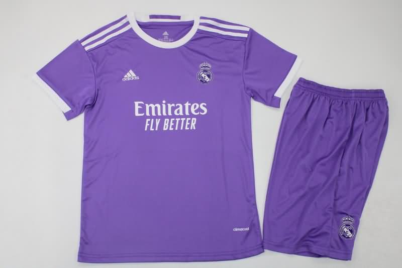 Kids Real Madrid Soccer Jersey Away Replica 16/17