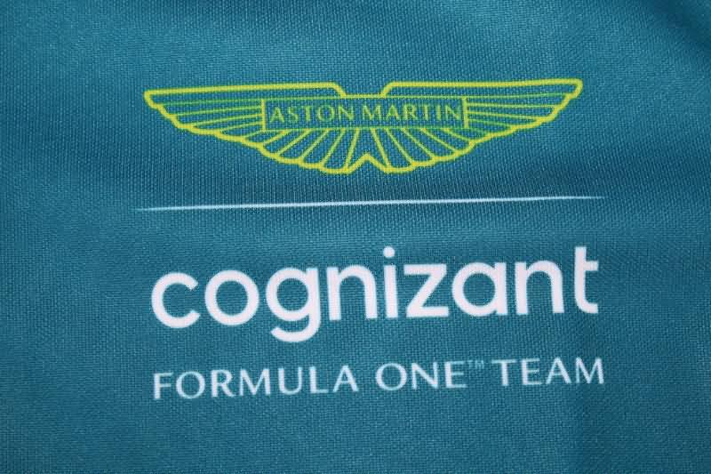 Aston Martin Polo Soccer T-Shirt Green Replica 2023