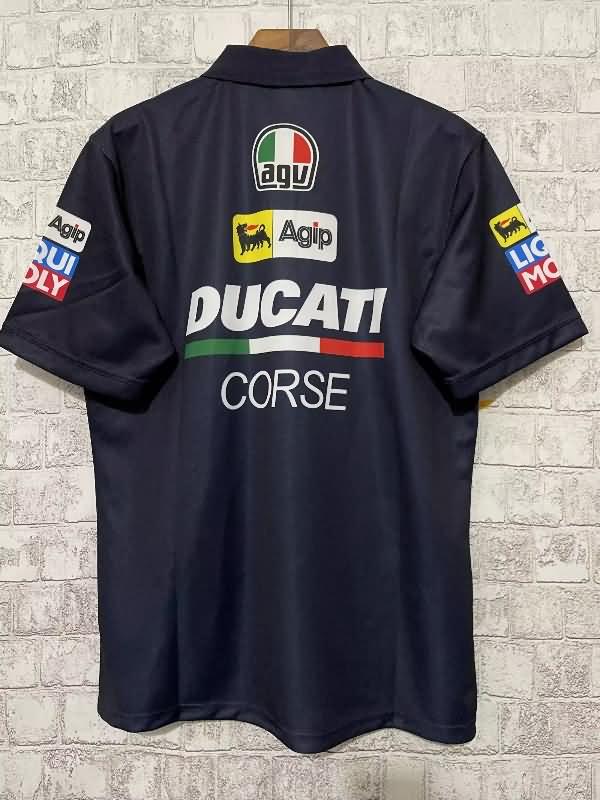 Ducati Polo Soccer T-Shirt Black Replica 2023