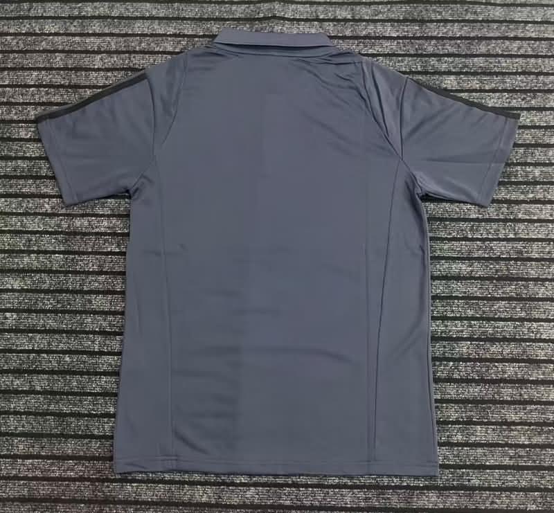 Inter Miami Polo Soccer T-Shirt Grey Replica 2023