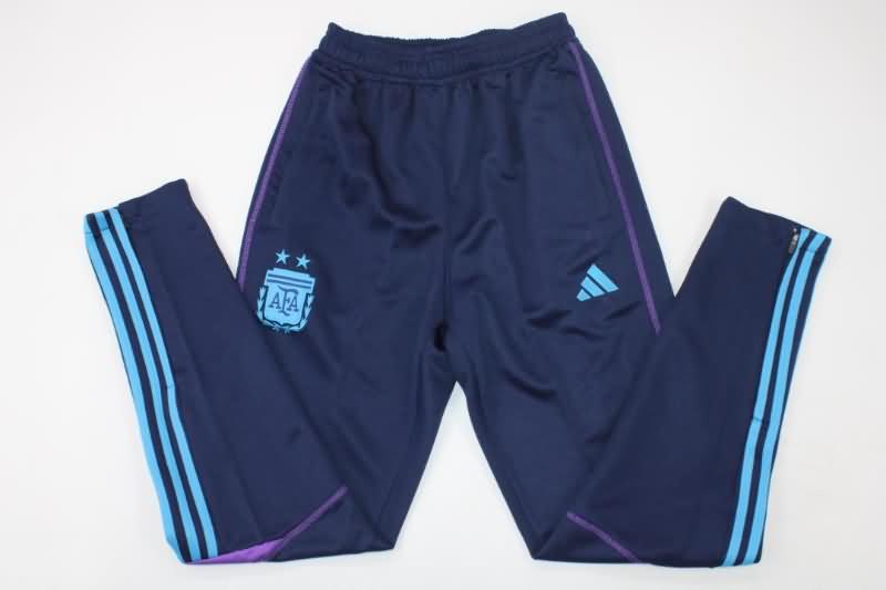 Argentina Soccer Pants Dark Blue Replica 2022