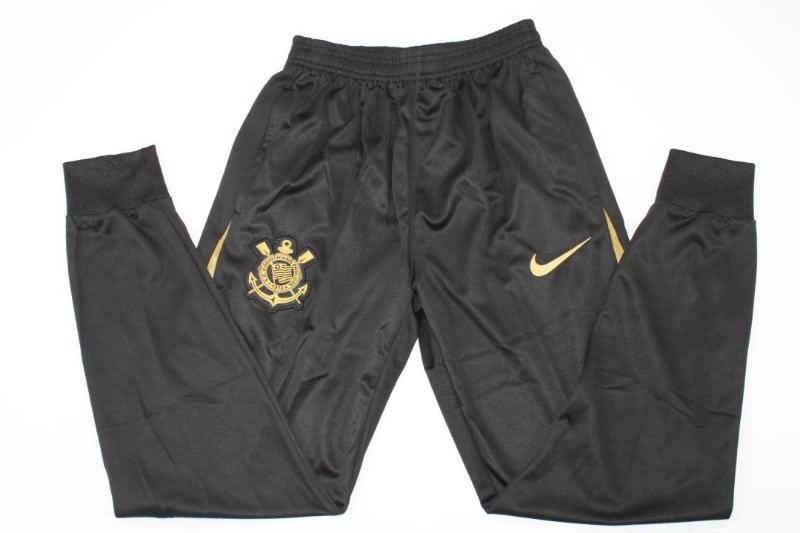 Corinthians Soccer Pants Black Replica 2022