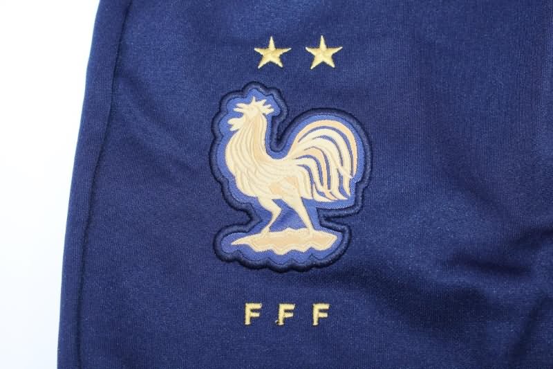 France Soccer Pants Dark Blue Replica 2022