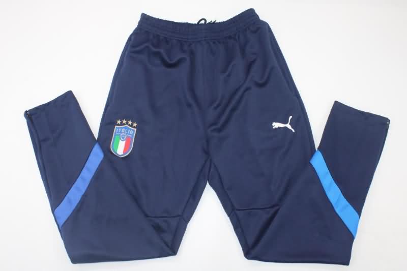 Italy Soccer Pants 02 Dark Blue Replica 2022