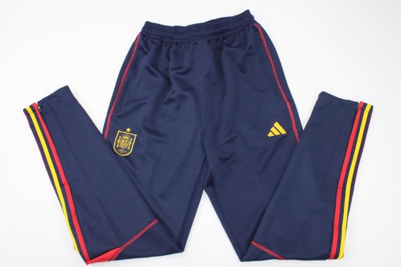 Spain Soccer Pants Dark Blue Replica 22/23