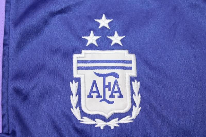 Argentina Soccer Shorts Away 3 Stars Replica 2022