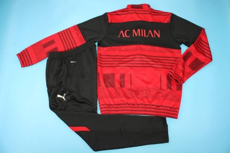 AC Milan Soccer Tracksuit Red Replica 22/23