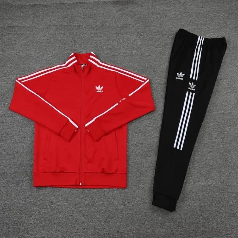 Adidas Soccer Tracksuit 02 Red Replica 22/23