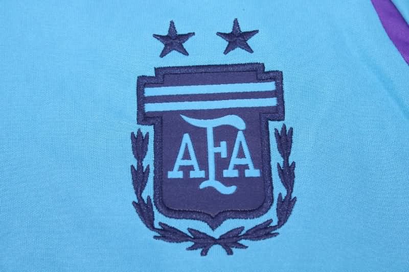 Argentina Soccer Tracksuit 02 Blue Replica 2022