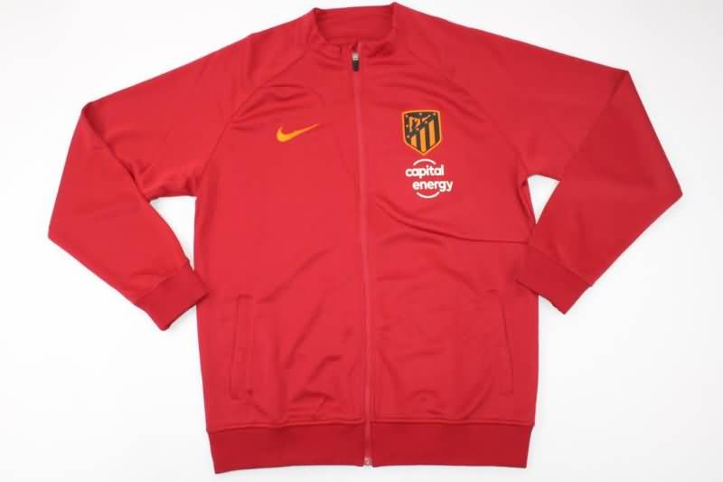 Atletico Madrid Soccer Tracksuit 04 Red Replica 22/23